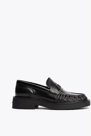Tommy Hilfiger Loafer aus Leder mit klobiger Sohle