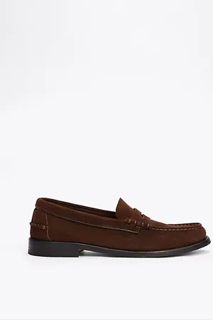 Tommy Hilfiger Loafer aus Wildleder mit Logo-Prägung