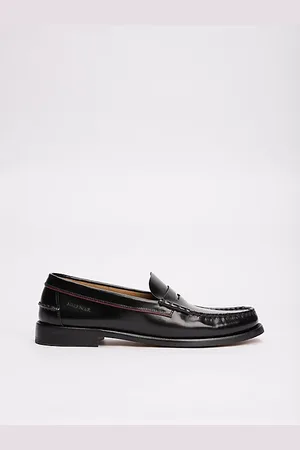 Tommy Hilfiger Loafer aus Lackleder mit tiefgeprägtem Logo