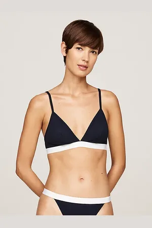 Tommy Hilfiger Hilfiger Monotype gepolsterter Triangel-BH