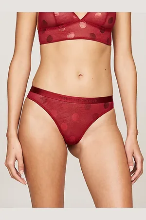 Tommy Hilfiger Mesh-String mit Sternprint
