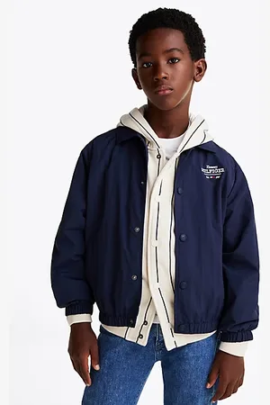 Tommy Hilfiger Coach-Jacke mit aufgesticktem Logo