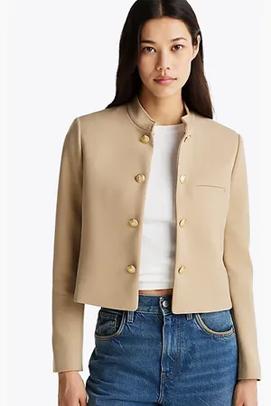 Tommy Hilfiger Slim Fit Blazer mit Mandarinkragen