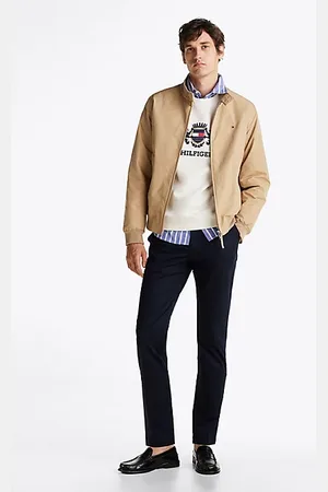 Tommy Hilfiger Bleecker Slim Fit Hose aus Satin
