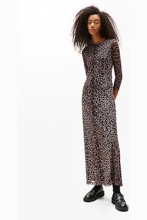 Tommy Hilfiger Maxikleid aus Mesh mit Print