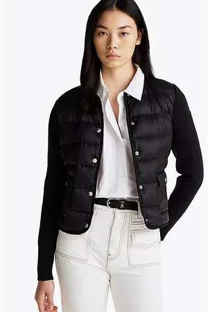 Tommy Hilfiger Daunengefüllte Kontrast-Steppjacke