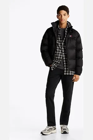 Tommy Hilfiger Scanton Slim Jeans in Schwarz mit Fade-Effekt