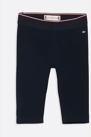 Tommy Hilfiger Leggings mit Taillenbund in Tommy-Farben