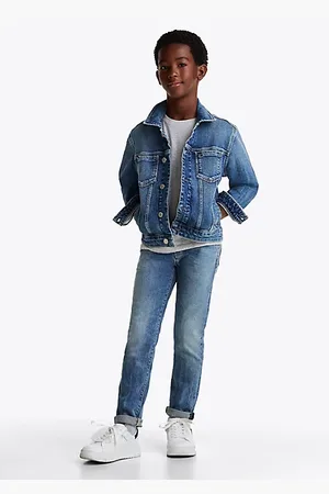 Tommy Hilfiger Straight Leg Vintage-Jeans mit Fade-Effekt