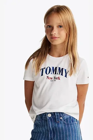 Tommy Hilfiger Varsity Rundhals-T-Shirt mit Logo