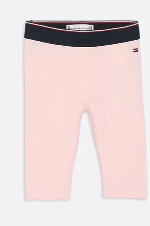 Tommy Hilfiger Leggings mit Taillenbund in Tommy-Farben