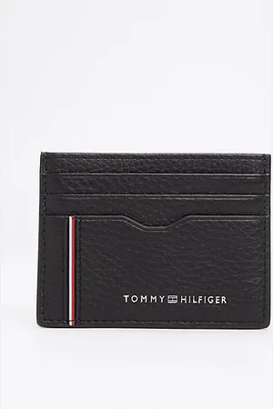 Tommy Hilfiger TH Business Corporate Kartenetui aus Leder