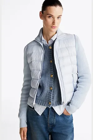 Tommy Hilfiger Daunenjacke mit Kontrast-Ärmeln