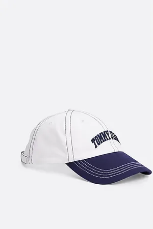 Tommy Hilfiger Varsity Baseball-Cap mit Kontrast-Ziernähten