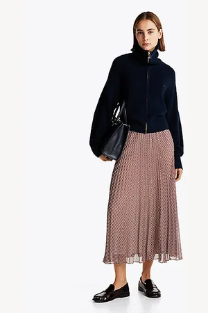 Tommy Hilfiger Maxi-Faltenrock