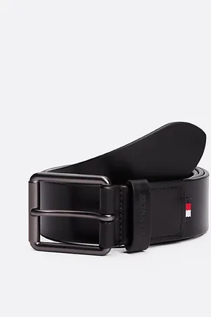 Tommy Hilfiger Casual Ledergürtel mit eckiger Schnalle