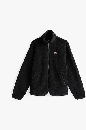 Tommy Hilfiger Teddy-Sweatshirt mit Reißverschluss