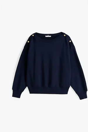 Tommy Hilfiger Curve Sweatshirt mit U-Boot-Ausschnitt