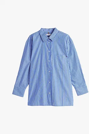 Tommy Hilfiger Curve Oversized Fit Popeline-Hemd
