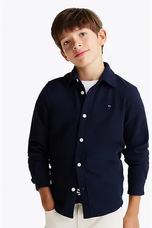 Tommy Hilfiger Regular Fit Hemd mit Mikro-Waffelstrick