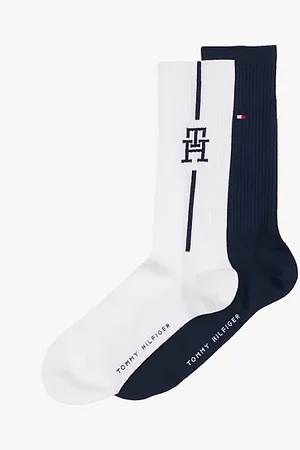 Tommy Hilfiger 2er-Pack Socken mit TH-Monogramm