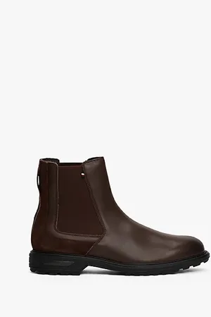 Tommy Hilfiger Rutschhemmender Hybrid-Chelsea-Boot aus Leder