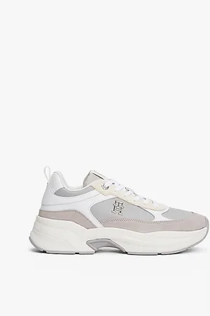 Tommy Hilfiger Sneaker mit TH-Monogramm und klobiger Sohle