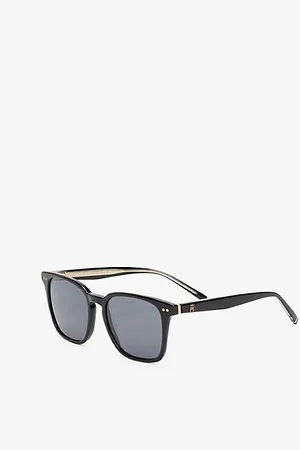 Tommy Hilfiger Quadratische Sonnenbrille mit TH-Monogramm