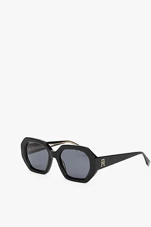 Tommy Hilfiger Quadratische Sonnenbrille mit Nieten