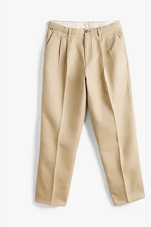 Tommy Hilfiger Greenwich Twill-Hose mit weitem Bein