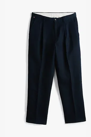 Tommy Hilfiger Greenwich Twill-Hose mit weitem Bein