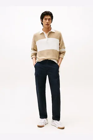Tommy Hilfiger Relaxed Fit Cargohose aus Satin