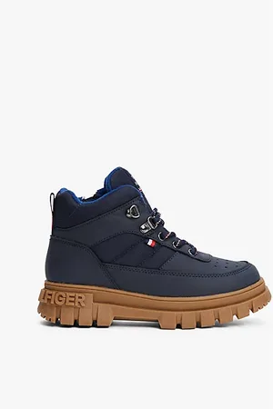 Tommy Hilfiger Lace-up Ankle Boot mit rutschhemmender Sohle