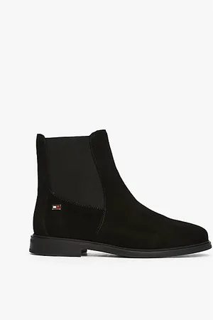 Tommy Hilfiger Chelsea-Boot aus Wildleder mit Flag
