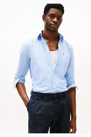 Tommy Hilfiger Regular Fit Popeline-Hemd mit Vichy-Karos