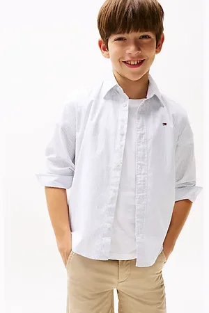 Tommy Hilfiger TH Flex Hemd mit Ithaka-Streifen