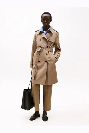 Tommy Hilfiger Wasserabweisender Slim Fit Trenchcoat