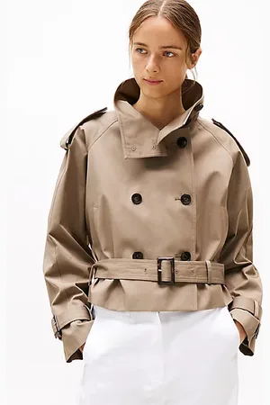 Tommy Hilfiger Cropped Fit Trenchcoat