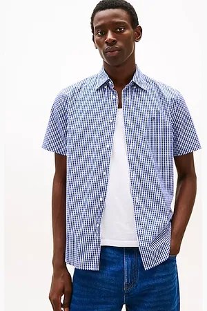 Tommy Hilfiger Flex Popeline-Hemd mit Vichy-Karo