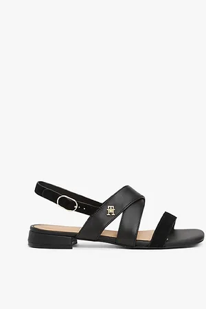 Tommy Hilfiger Ledersandale mit TH-Monogramm