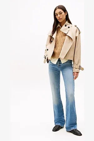 Tommy Hilfiger Bootcut Jeans mit Mid Waist und Fade-Effekt