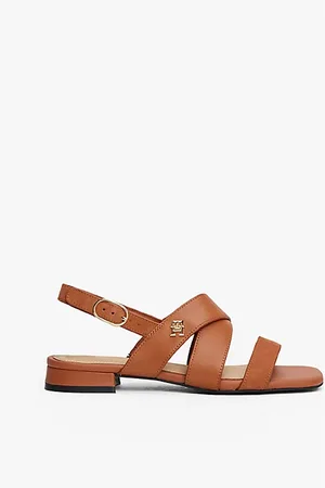Tommy Hilfiger Ledersandale mit TH-Monogramm