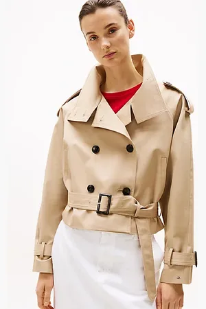 Tommy Hilfiger Cropped Fit Trenchcoat