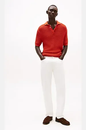 Tommy Hilfiger Mercer weiße Regular Straight Leg Jeans