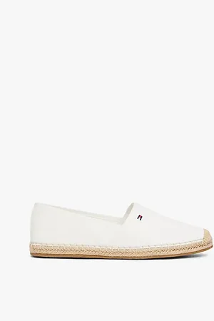 Tommy Hilfiger Espadrille aus Canvas mit Flag-Stickerei
