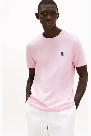 Tommy Hilfiger T-Shirt mit Kontrast-Monogramm-Stickerei