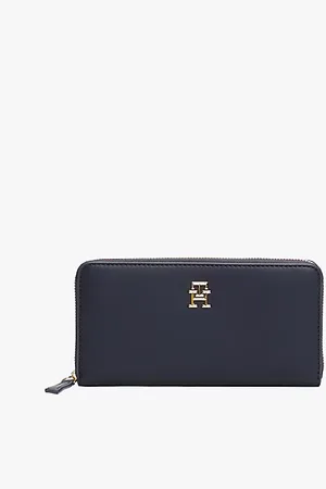 Tommy Hilfiger Reißverschluss-Geldbörse mit TH-Monogramm