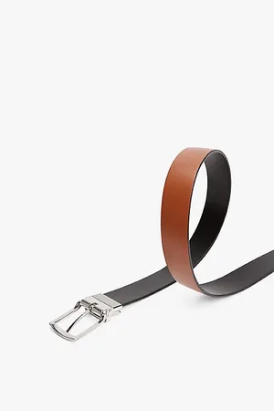 Tommy Hilfiger Denton Leder-Wendegürtel mit eckiger Schnalle