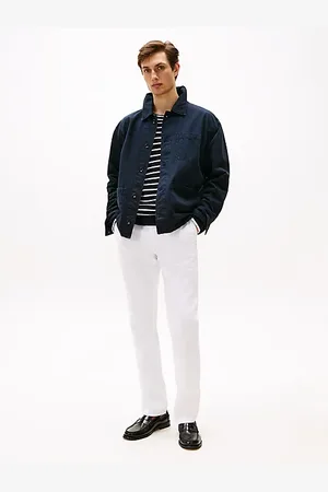 Tommy Hilfiger 1985 Denton Straight Fit Chinos aus Pima-Baumwolle