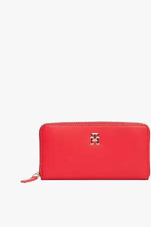 Tommy Hilfiger Reißverschluss-Geldbörse mit TH-Monogramm